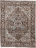 Antique Heriz Area Rug (4' x 6')